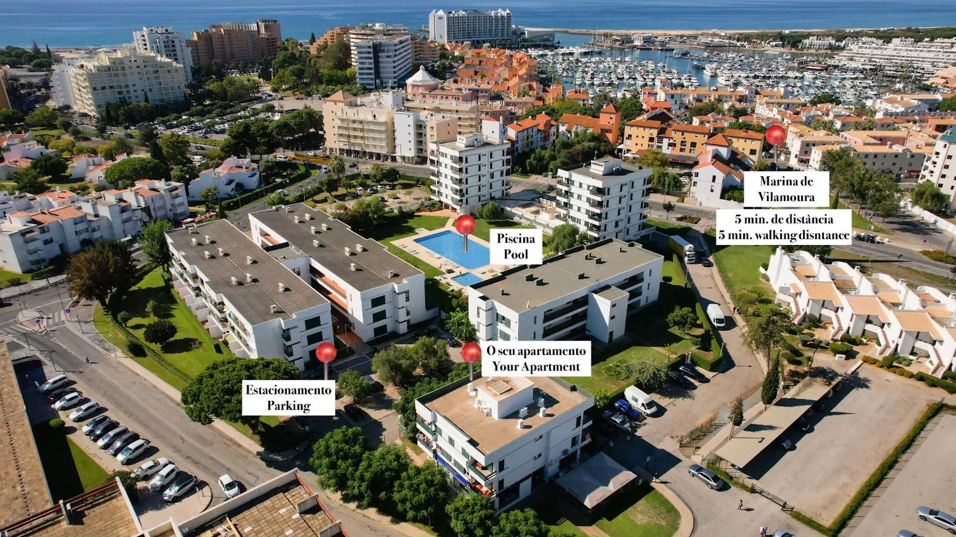Apartment Centralgarve - Elegant And Cosy Studio In The Heart Of Vilamoura - Aldeia Do Mar T0